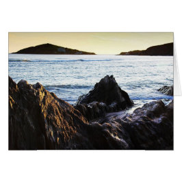 Burghの島のブランクnotelet/カードへのBanthamの眺め