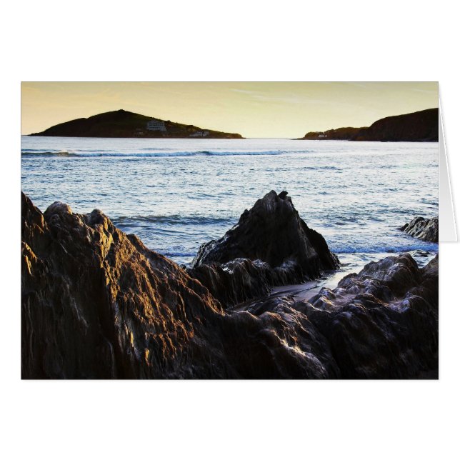 Burghの島のブランクnotelet/カードへのBanthamの眺め (正面横)