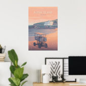 Burgh Island Devon Travel Poster ポスター (ホームオフィス)