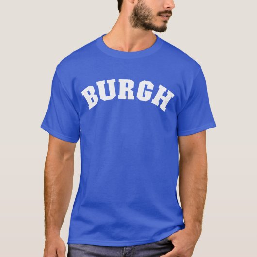 Burgh Pittsburgh Pennsylvania Pride Pittsburgh vin Tシャツ (正面)