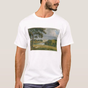 Burghleyの家、Exeの伯爵夫人の座席の眺め Tシャツ