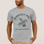 Burghley 2022のTシャツ Tシャツ (正面)