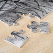 Burgscheidungen城の彫刻Pencil Art ジグソーパズル (側面)