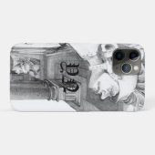 Burgscheidungen城の彫刻Pencil Art Case-Mate iPhoneケース (裏面(横))