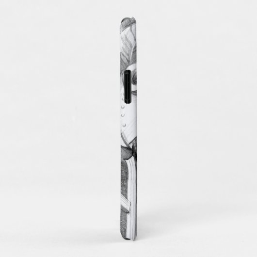 Burgscheidungen城の彫刻Pencil Art Case-Mate iPhoneケース (裏面/右)