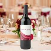 Burgundy ワインラベル