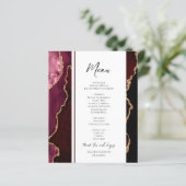 Burgundy Agateエレガントイベントメニュー (スタンド正面)