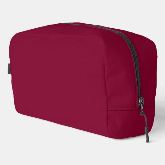 Burgundy Color Toiletry Bag ドップキット (右コーナー)