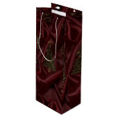 Burgundy Crystal Christmas  ワインギフトバッグ (正面アングル)