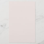 Burgundy Floral Baby Shower Predictions Game Sheet チラシ (裏面)