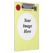 Burgundy Flower Ribbonテンプレートby Kenneth Yoncich クリップボード (右)