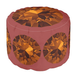 Burgundy Gem プーフ
