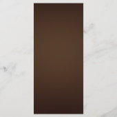 Burgundy & Gilded Floral Elegant Wedding メニュー (裏面)