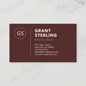 Burgundy Gold Attorney at Law  名刺 (正面)