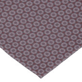 Burgundy & Gray Floral Quilt  テーブルクロス (アングル)