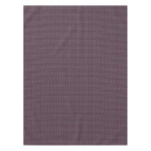 Burgundy & Gray Floral Quilt  テーブルクロス (正面)