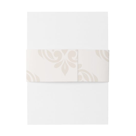 Burgundy Ivory Classic Elegant Script Wedding 招待状ベリーバンド (裏面例)