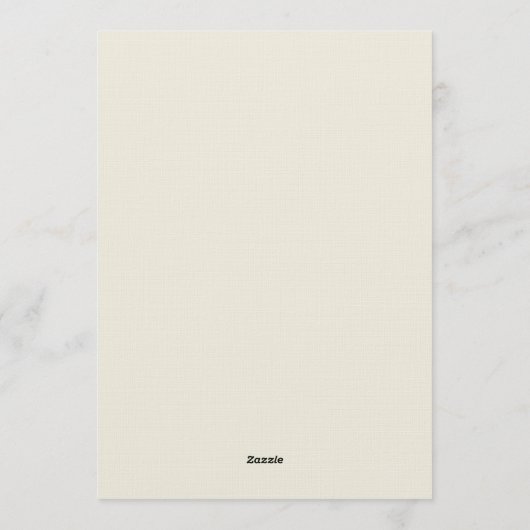 Burgundy Moody Gothic Cathedral Wedding 招待状 (裏面)