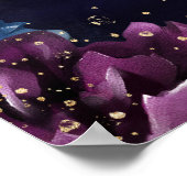 Burgundy Navyへようこそ結婚II 18x24" ポスター (角)