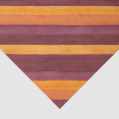 Burgundy Orange Diagonal Striped 薄葉紙 (詳細)