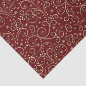 Burgundy Scrolls Decoupage 薄葉紙 (詳細)
