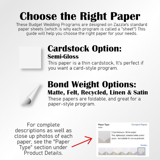 Burgundy & Silver Lace Budget Gray Wedding Program