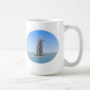 BurjのAlのアラビアのホテルドバイ: 3Dモデル: コーヒーマグカップ