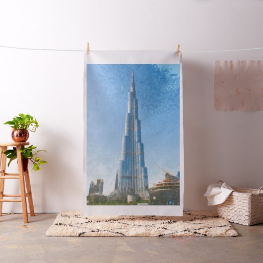 Burj Khalifaのドバイの絵画 ファブリック (インサイチュ)