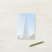 Burj Khalifaのドバイの絵画 ポストイット (デスク上)