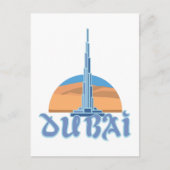 Burj Khalifaドバイ ポストカード (正面)