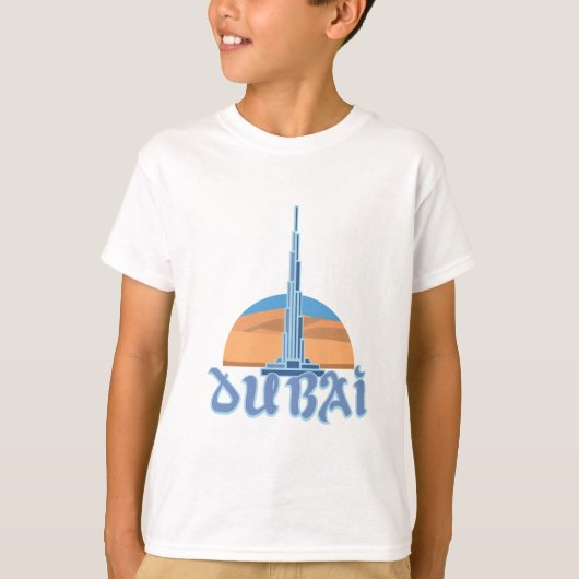 Burj Khalifaドバイ Tシャツ (正面)