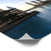 Burj Khalifa、ドバイのポスター ポスター (角)