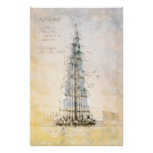 Burj Khalifa ポスター (正面)