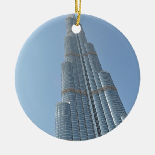 Burj Khalifa 3 セラミックオーナメント (正面)
