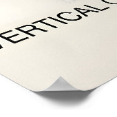 Burj Khalifa Art Print Black and White Dubai ポスター (角)