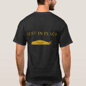 Burkeおよびノウサギのイン Tシャツ (裏面)