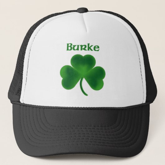 Burkeのシャムロック キャップ (正面)