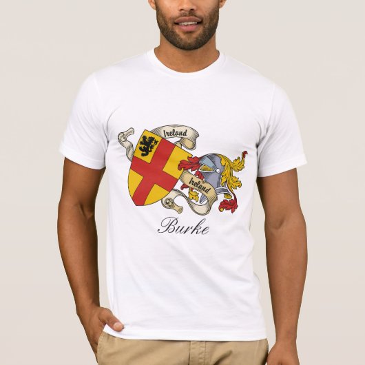 Burkeの家紋 Tシャツ (正面)