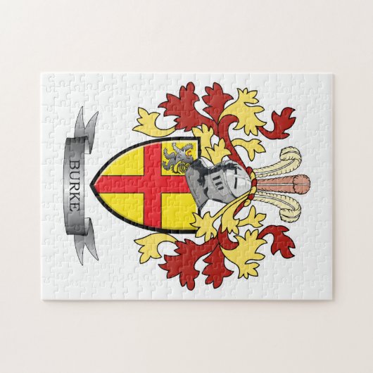 Burkeの紋章付き外衣 ジグソーパズル (横)