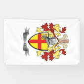 Burkeの紋章付き外衣 横断幕 (横)