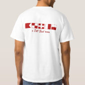 Burkeの航行ライトTシャツ(航海のな旗は支持します) Tシャツ (裏面)