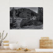 BURKE IDAHO – マイニング幽霊タウン ポスター (キッチン)