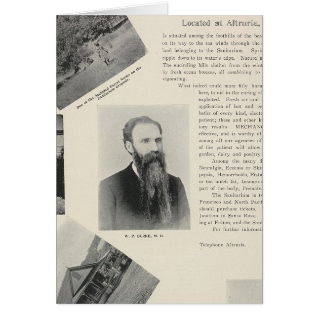 Burke's Sanitarium（カリフォルニア） (正面)