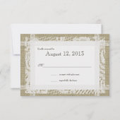 BurlapとLaceの国素朴の回答 出欠カード (正面)