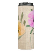 Burlapカラフルサーマルタンブラーのポピー タンブラー (裏面)