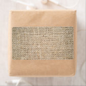 Burlapテクスチャ ラベル (インサイチュ)