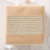 Burlapテクスチャ ラベル (インサイチュ)