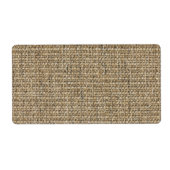 Burlapテクスチャ ラベル (正面)