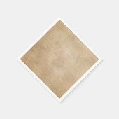 Burlapバックグラウンド スタンダードカクテルナプキン (角)