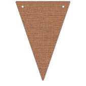 Burlapバンティングバナーフラグ バンティングフラッグ (第2の旗)